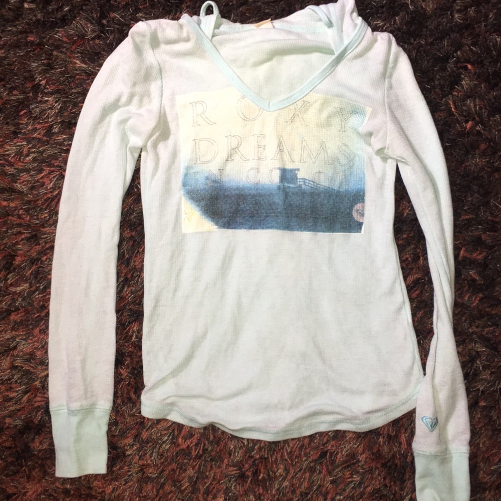 Roxy long sleeve with hood